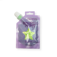 Load image into Gallery viewer, pink-SPARKLE PARTY HAIR AND BODY GEL - SINGLE PACKS: PINK HEARTS