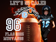 Load image into Gallery viewer, yard sign gamber. Orders due by 9/21 for guaranteed homecoming delivery- MUST EMAIL PHOTO TO HELLO@TIDALSALTCO.COM