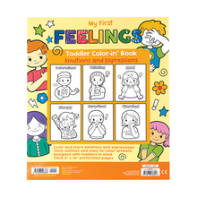 Load image into Gallery viewer, Toddler Coloring Book - Feelings