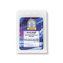 Load image into Gallery viewer, Arctic Night Clamshell Bar Wax Melt