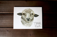 Load image into Gallery viewer, Thank Ewe Sheep Card