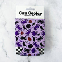 Load image into Gallery viewer, Baltimore Football Patterned Can Cooler Koozie