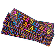 Load image into Gallery viewer, Bitter Old Hag On Board Vinyl Sticker
