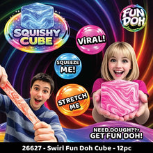 Load image into Gallery viewer, Swirl Squishy Cubes fidget- PRE ORDER- DUE JUNE 5
