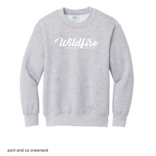 Load image into Gallery viewer, CCSC-WILDFIRE- Port and co unisex adult crewneck-gray
