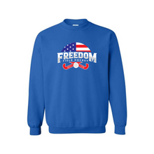 Load image into Gallery viewer, freedom field hockey- unisex crewneck sweatshirt- adult
