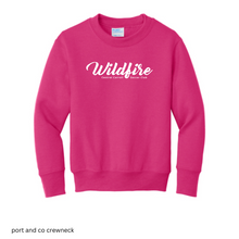Load image into Gallery viewer, CCSC-WILDFIRE- Port and co unisex adult crewneck-pink
