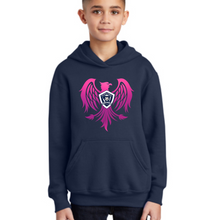 Load image into Gallery viewer, Port &amp; Company® Youth Core Fleece Pullover Hooded Sweatshirt CC Phoenix -gradient
