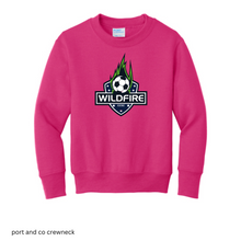 Load image into Gallery viewer, CCSC-WILDFIRE- Port and co unisex adult crewneck-pink

