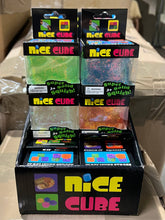 Load image into Gallery viewer, Glow in the Dark Cube fidget squishy
