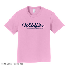 Load image into Gallery viewer, CCSC-WILDFIRE- Port and co fan favorite adult tee- Pink
