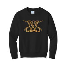 Load image into Gallery viewer, Winfield Basketball- fireballs crewneck sweatshirt
