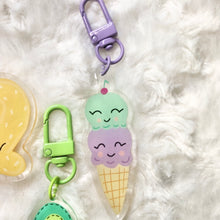 Load image into Gallery viewer, Ice Cream Keychain

