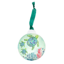 Load image into Gallery viewer, Sea Turtle Metal Ornament
