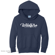 Load image into Gallery viewer, CCSC-WILDFIRE- Port and co unisex adult hoodie-navy
