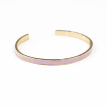 Load image into Gallery viewer, You Didn't Wake Up To be Weak Enamel Bangle Bracelet
