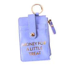 Load image into Gallery viewer, Money For A Little Treat Keychain Wallet (funny)
