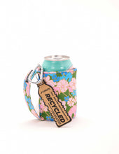 Load image into Gallery viewer, Floral Pink Blue-Külzee Can Handle Cooler
