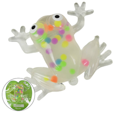 Load image into Gallery viewer, Squeezy Frog, 4" fidget
