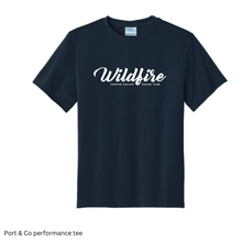 Load image into Gallery viewer, CCSC-WILDFIRE- Port and co fan favorite adult tee- Navy
