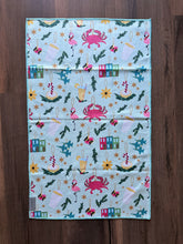 Load image into Gallery viewer, Merryland Christmas Double Sided Waffle Towel
