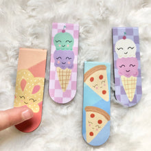 Load image into Gallery viewer, Purple Ice Cream Bookmark
