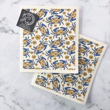 Load image into Gallery viewer, Maryland Blue Crab Swedish Dish Cloth
