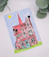 Load image into Gallery viewer, "Happy Haunted House" giclee print
