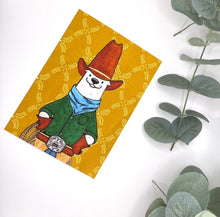 Load image into Gallery viewer, "Yeehaw Otter" giclee print
