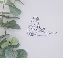 Load image into Gallery viewer, "Chunky Otter" stickers

