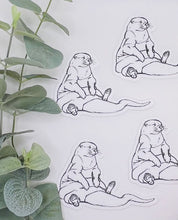Load image into Gallery viewer, "Chunky Otter" stickers
