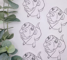 Load image into Gallery viewer, "Squishy Pibble" stickers
