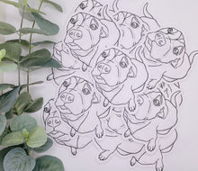Load image into Gallery viewer, "Squishy Pibble" stickers
