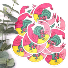 Load image into Gallery viewer, "Pink Lady" stickers
