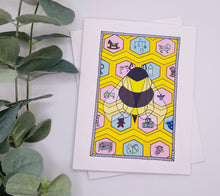 Load image into Gallery viewer, "New Little Bee" greeting card
