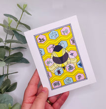 Load image into Gallery viewer, "New Little Bee" greeting card
