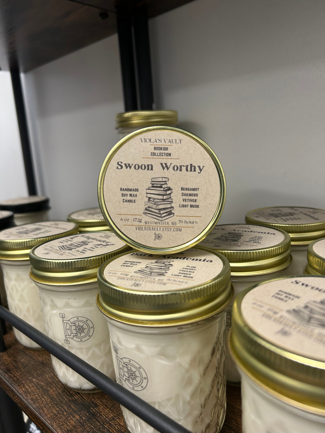 swoon worthy 6oz soy candle
