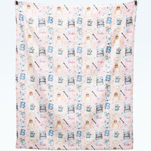 Load image into Gallery viewer, Swiftie blanket- all over print minky blanket

