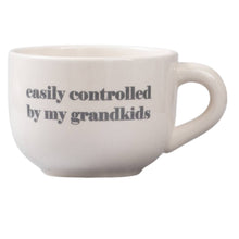 Load image into Gallery viewer, Grandkids Cappuccino Mug Dolomite 24 oz: White
