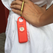 Load image into Gallery viewer, She's Birdie Personal Safety Alarm: Single / Coral
