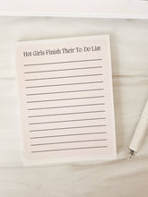 Load image into Gallery viewer, Hot Girls Finish Their To-Do List Note Pad
