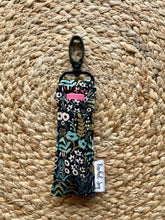 Load image into Gallery viewer, Rifle Paper Co. Black and Gold Lip Balm Holder
