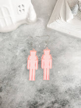 Load image into Gallery viewer, "Christmas Nutcracker" Dangle Earrings

