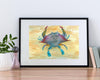 Shoreline Gem - Watercolor Print