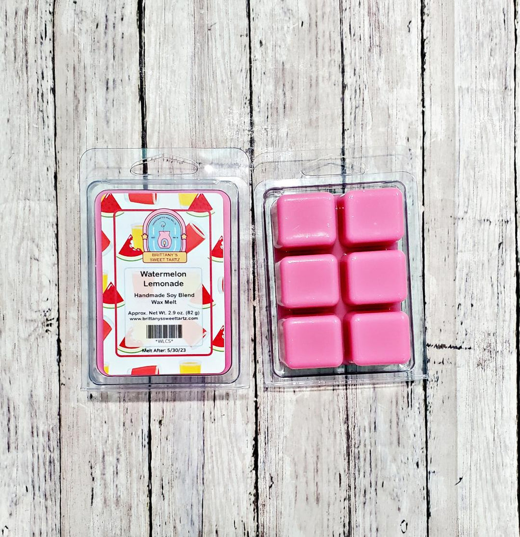 Watermelon Lemonade Clamshell Bar Wax Melt