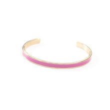 Load image into Gallery viewer, I Support Women's Rights and Wrongs Enamel Bangle Bracelet

