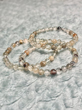 Load image into Gallery viewer, Garden Quartz/Rutilated Quartz Single Bracelet
