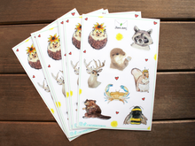 Load image into Gallery viewer, Sticker Sheet- nature note
