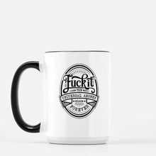 Load image into Gallery viewer, fuck it 15oz ceramic mug
